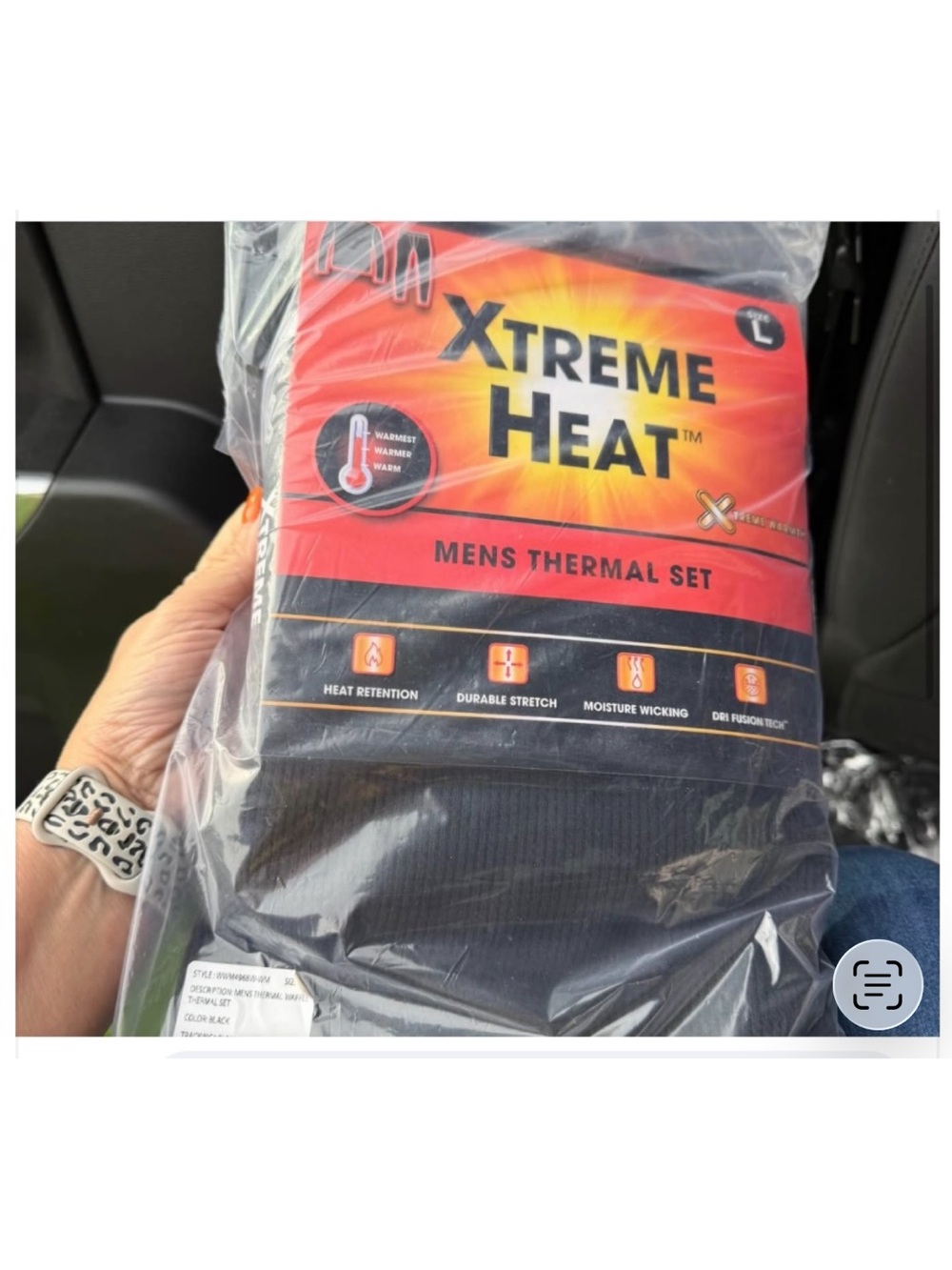 Men's Thermal Set - Black